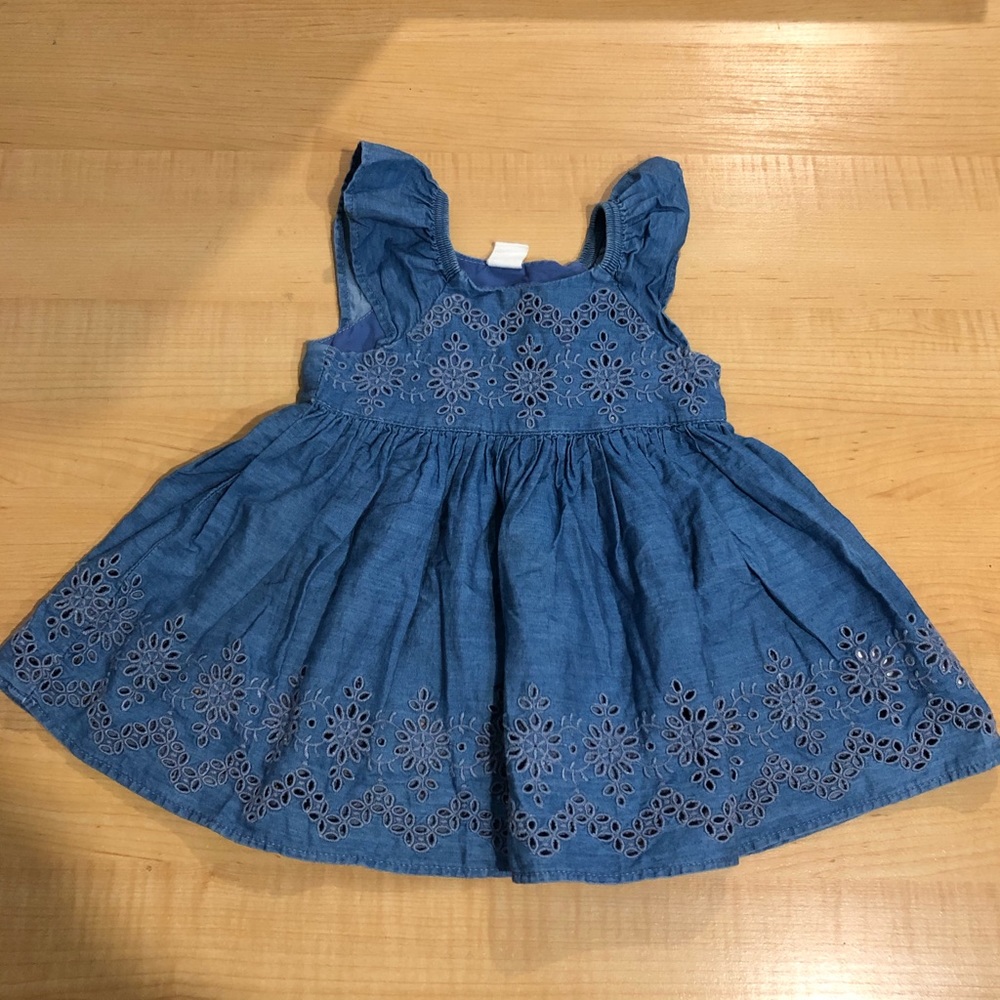 Gap denim dress 12-18m